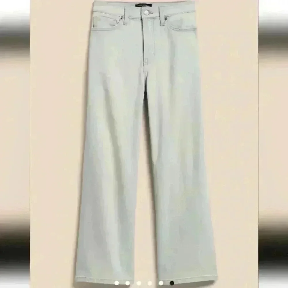 Banana Republic Wide-Leg Crop Jean - Picture 6 of 11